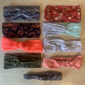 Assorted Tie Front Headbands
